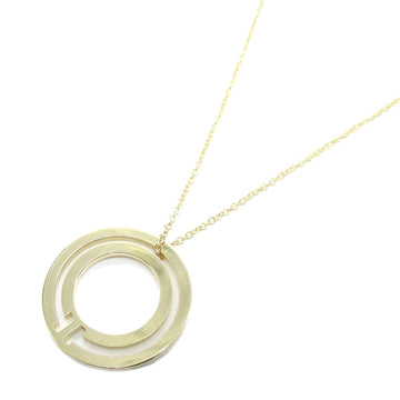 TIFFANY&CO T TWO Circle Necklace Necklace Gold K18 [Yellow Gold] Gold