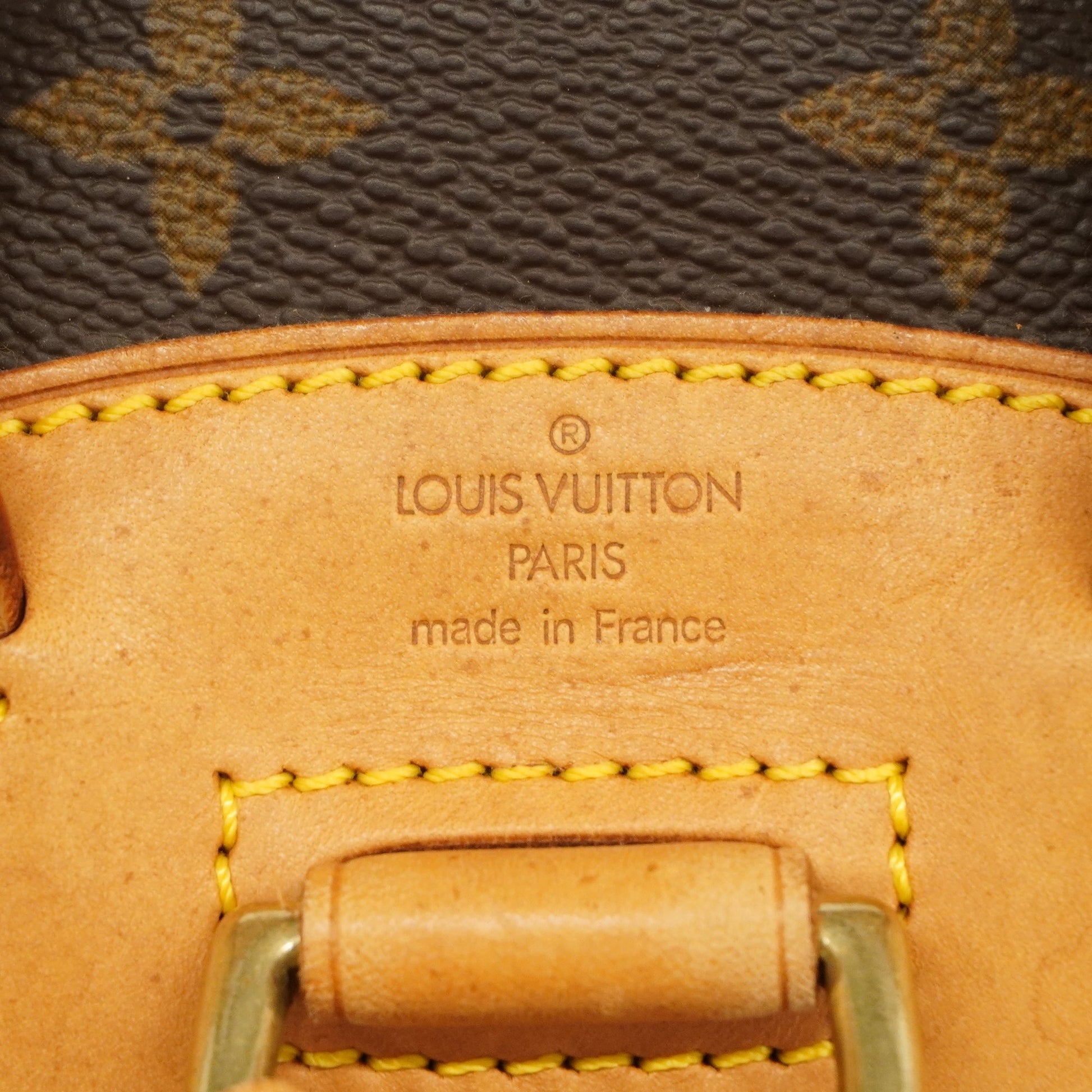 Auth Louis Vuitton Monogram Mini Monsuri M51137 Women's Backpack