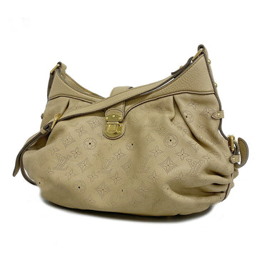 LOUIS VUITTON Shoulder Bag Mahina Bisqui XS M95973 Beige Ladies