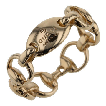 GUCCI Ring Horsebit Drop K18 Yellow Gold No. 10 Ladies