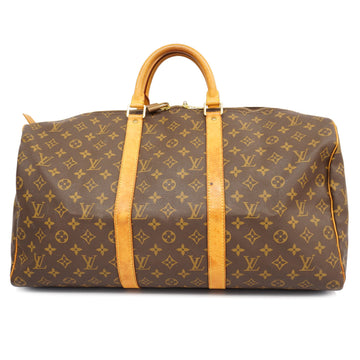 LOUIS VUITTONAuth  Monogram Keepol 50 M41426 Boston Bag