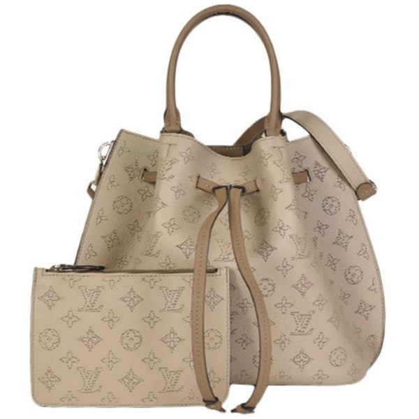 Louis Vuitton Galet Monogram Mahina Leather Girolata 2way