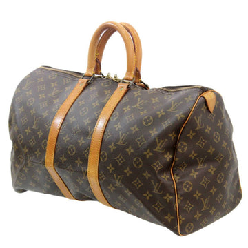 LOUIS VUITTON / Louis Vuitton Keepol 45 Monogram Brown M41428 VI882