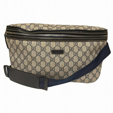 GUCCI GG Supreme 211110 Bag Waist Pouch Body Men's