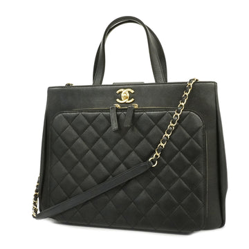 Chanel Matelasse Small Shopping Women's Caviar Leather Handbag,Shoulder Bag