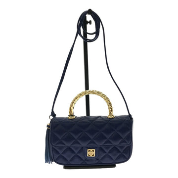GIVENCHY Handbag Leather Blue Purple Women's ITQWH0IM3KQS RM5091D