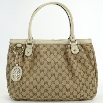 GUCCI Sookie Tote Bag GG Canvas 296835 Women's