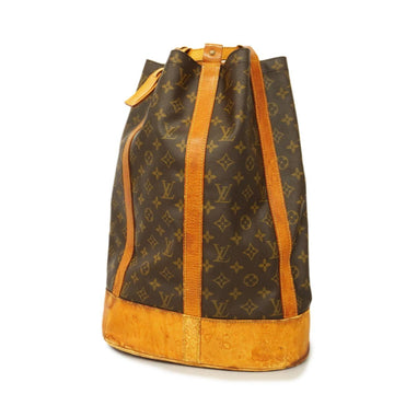 LOUIS VUITTON Shoulder Bag Monogram Randonnee GM M42244 Brown Ladies
