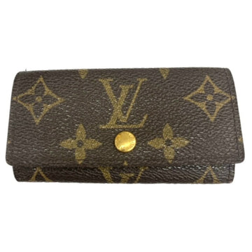 LOUIS VUITTON Multicle 4 M69517 Monogram Key Case Ladies Men's