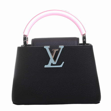 LOUIS VUITTON Taurillon Capucine MINI handbag M56072 black