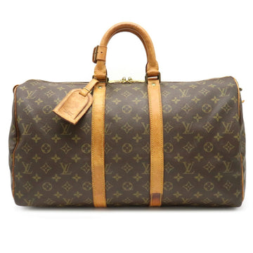 Louis Vuitton Monogram Keepall 45 Boston Bag Handbag M41428