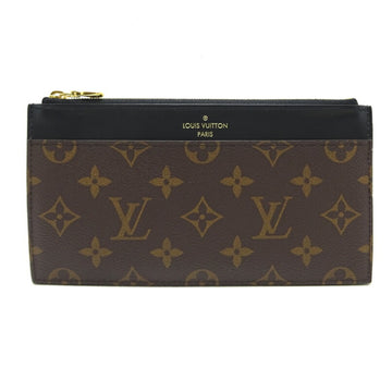 Perth Women's Pouch M80348 Monogram Macassar Ebene [Brown]