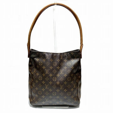 LOUIS VUITTON Monogram Looping GM M51145 Bag Tote Women's