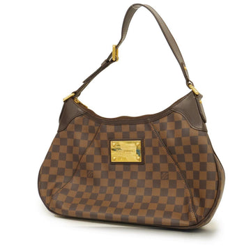 LOUIS VUITTON Shoulder Bag Damier Thames GM N48181 Ebene Ladies