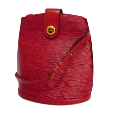 LOUIS VUITTONAuth  Epi Cluny M52257 Women's Shoulder Bag Castilian Red