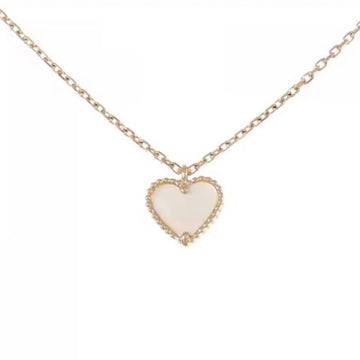 VAN CLEEF & ARPELS Sweet Alhambra Heart 750YG Gold Bracelet