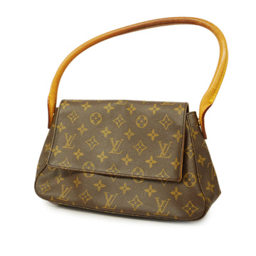 LOUIS VUITTONAuth  Monogram Mini Looping M51147 Women's Shoulder Bag