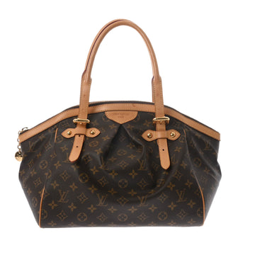 LOUIS VUITTON Monogram Tivoli GM Brown M40144 Women's Canvas Handbag