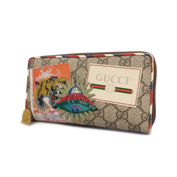 GUCCIAuth  GG Supreme Long Wallet Courier 473909 Women's GG Supreme Long Wallet