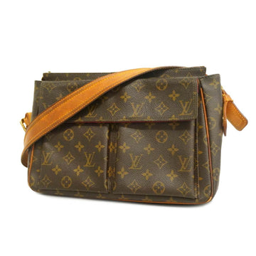 LOUIS VUITTON Shoulder Bag Monogram Vivacite GM M51163 Brown Ladies