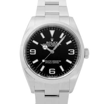 ROLEX Explorer 36 124270 Black Dial Watch Men's