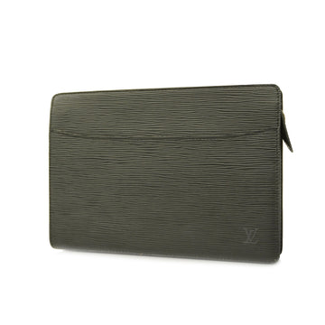 LOUIS VUITTONAuth  Epi Pochette Homme M52522 Men,Women,Unisex Clutch Bag Noir