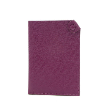 HERMES Tarmac PM Passport Case Chevre Anemone R Engraving