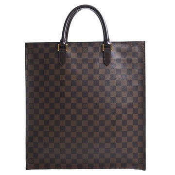 LOUIS VUITTON Damier Sac Pla Tote Bag N51140 Brown Women's