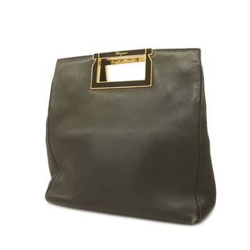 SALVATORE FERRAGAMOAuth  Handbag Women's Leather Black