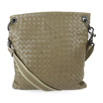 BOTTEGA VENETA intrecciato shoulder bag 172736 leather beige system