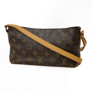 LOUIS VUITTON Shoulder Bag Monogram Trotter M51240 Brown Women's Canvas