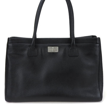 CHANEL Executive Tote Bag 2.55 No. 10 Black Leather Coco Mark Ladies