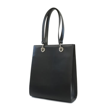 CARTIERAuth  Panthere Tote Bag Women's Leather Black