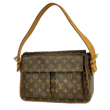 LOUIS VUITTON Shoulder Bag Monogram Vivacite GM M51163 Brown Ladies