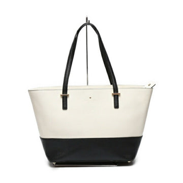 KATE SPADE Black x Cream Tote Bag