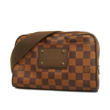 LOUIS VUITTONAuth  Damier Bumback Brooklyn N41101 Sling Bag