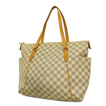 LOUIS VUITTON Tote Bag Damier Azur Totally PM N41280 White Ladies