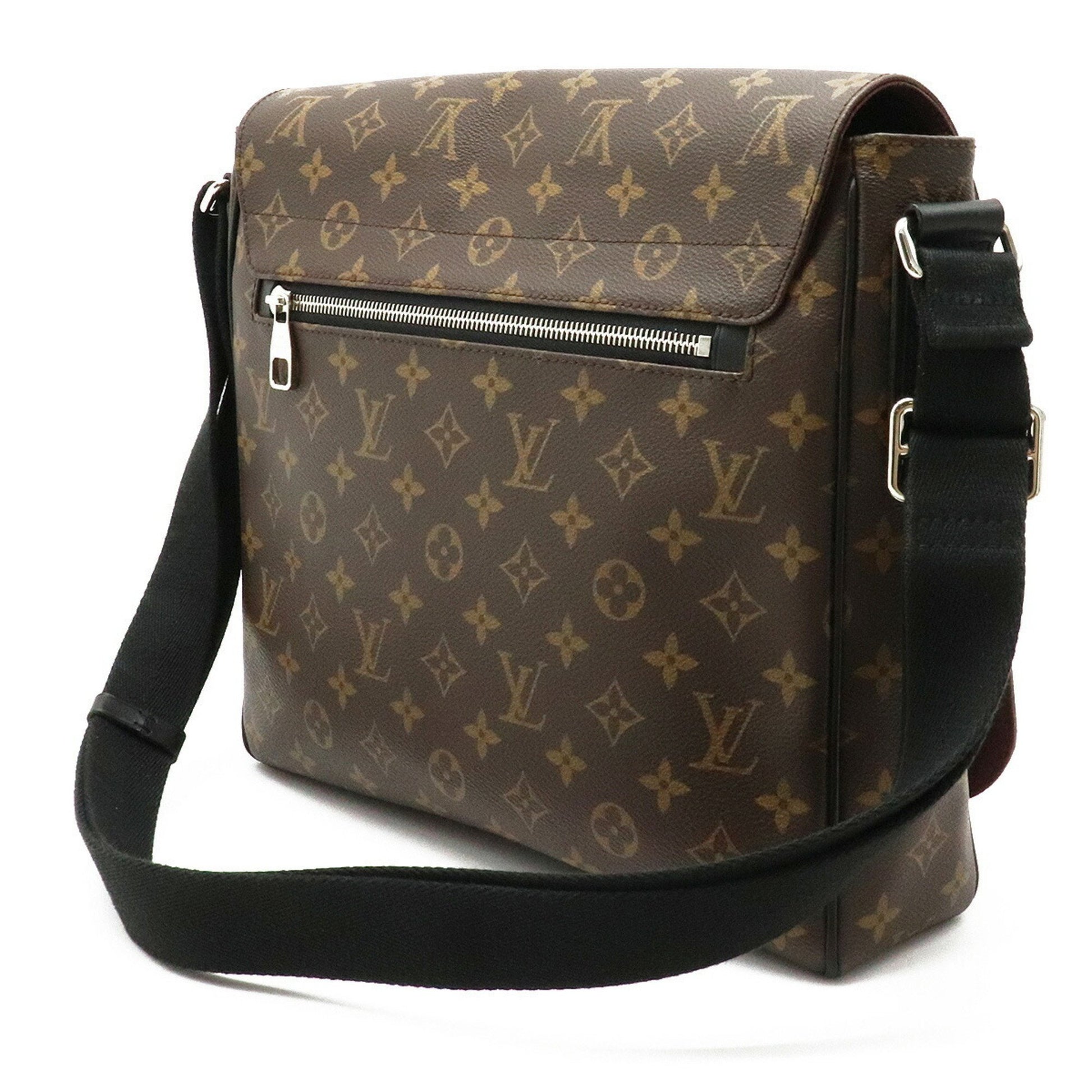 Louis Vuitton District Messenger Bag Macassar Monogram Canvas MM