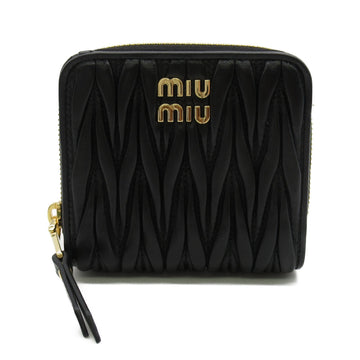 MIU MIU wallet Black leather 5ML5222FPPF0002