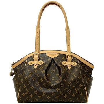 Louis Vuitton Tote Bag Tivoli GM Brown Monogram M40144 Leather SP098 LOUIS VUITTON LV Handbag Ladies