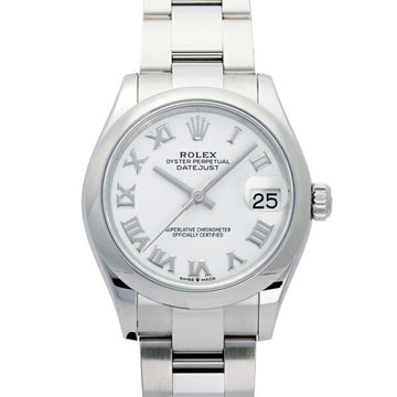 ROLEX Datejust 31 278240 White Roman Dial Watch