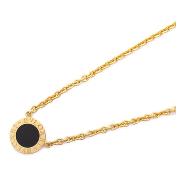 BVLGARI  Onyx Necklace Necklace Black K18 [Yellow Gold] Black