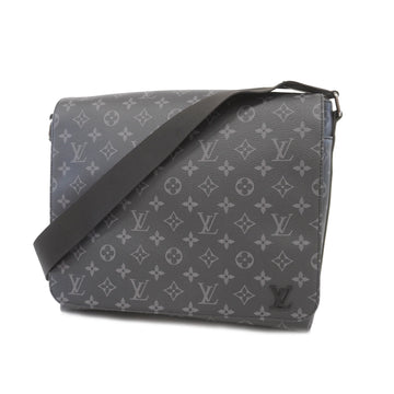 Louis Vuitton Shoulder Bag Monogram Eclipse District MM M45271