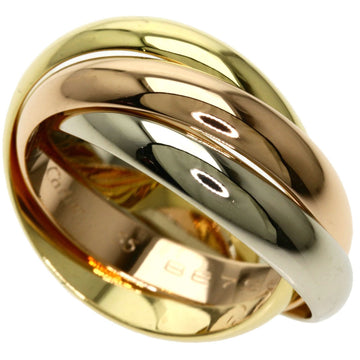 Cartier Trinity # 55 Ring / K18 Yellow Gold K18WG K18PG Ladies CARTIER