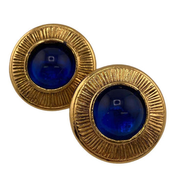 CHANEL Gripore 2416 earrings gold ladies