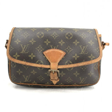 LOUIS VUITTON Monogram Sologne M42250 Brown