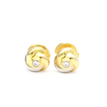 CARTIER Trinity De  Diamond Pink Gold [18K],White Gold [18K],Yellow Gold [18K] Stud Earrings