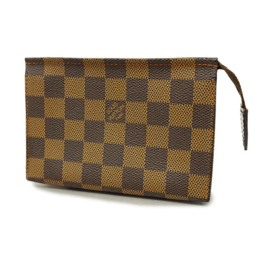 LOUIS VUITTONAuth  Damier Posh Toilette 15 SPO N47548 Women's Pouch