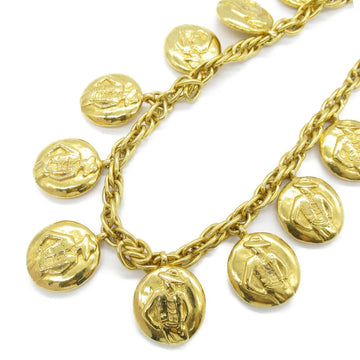 CHANEL Necklace Necklace Gold Gold Plated Gold