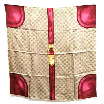 GUCCI GG pattern belt silk brand accessory scarf ladies